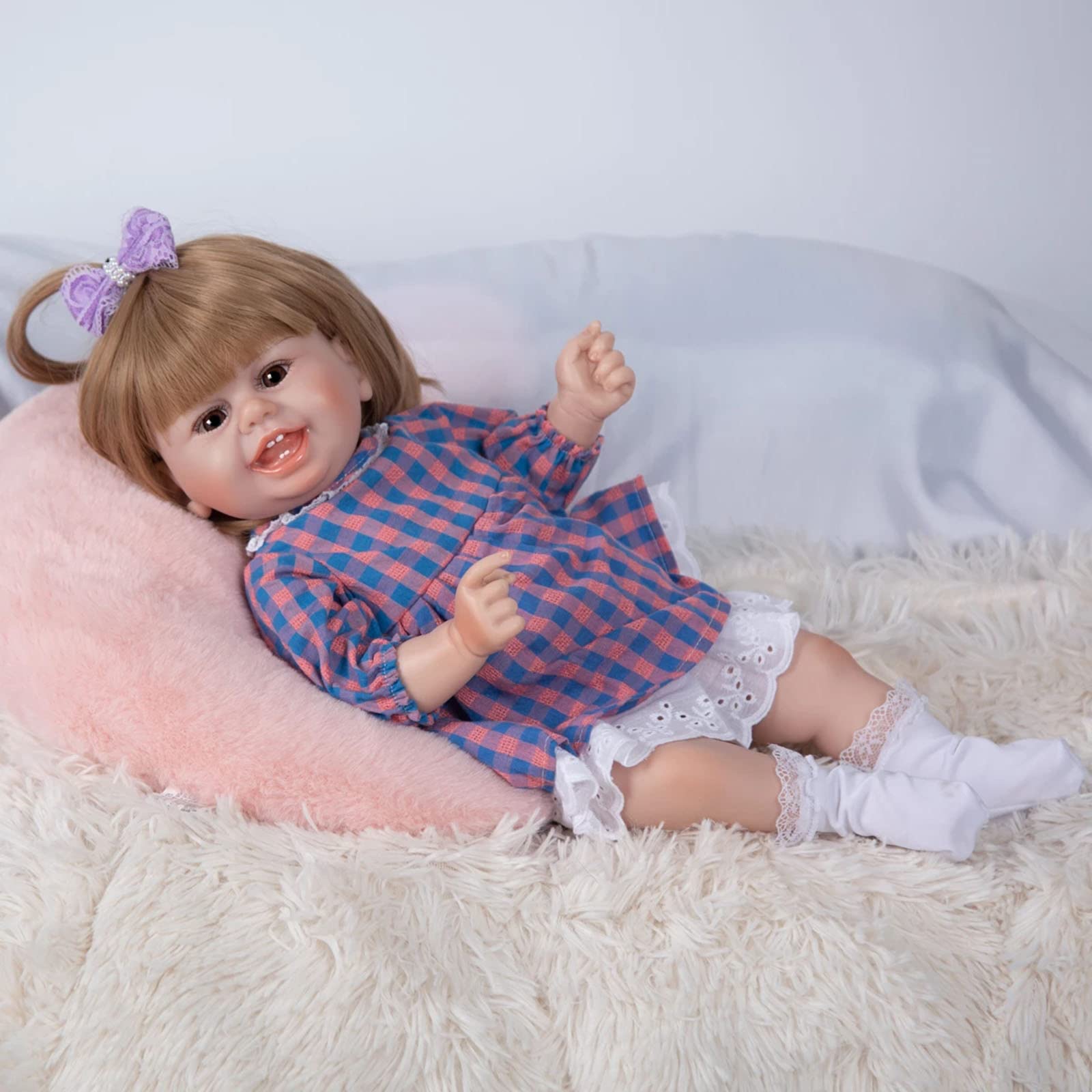 フルシリコン 可愛い女の子♡リボーンドール オーダーメイド】16cm 女の子 ミニチュア フルシリコン リボーン