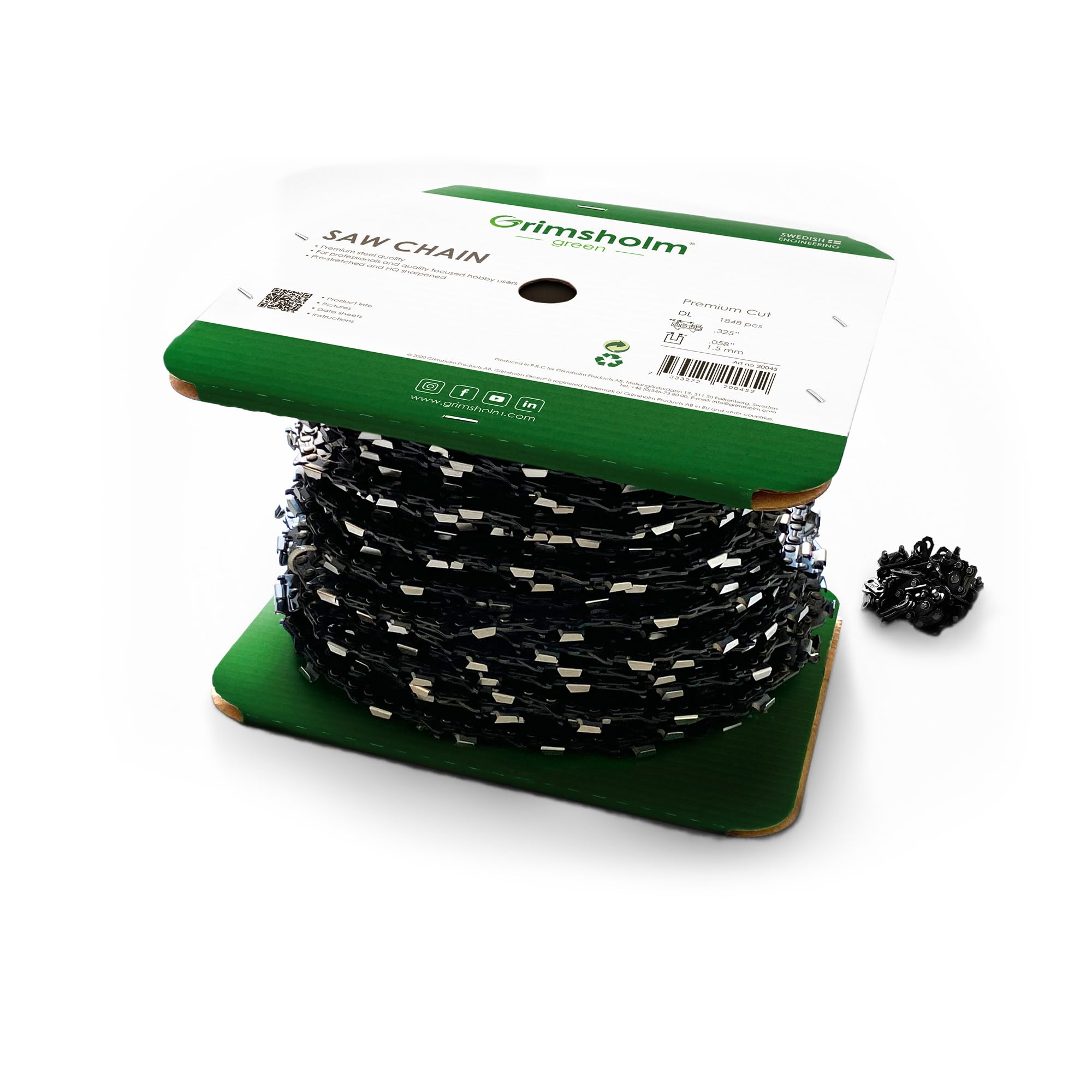Cadena para motosierra Premium Cut 1848 DL .325" .058"/1,5 mm