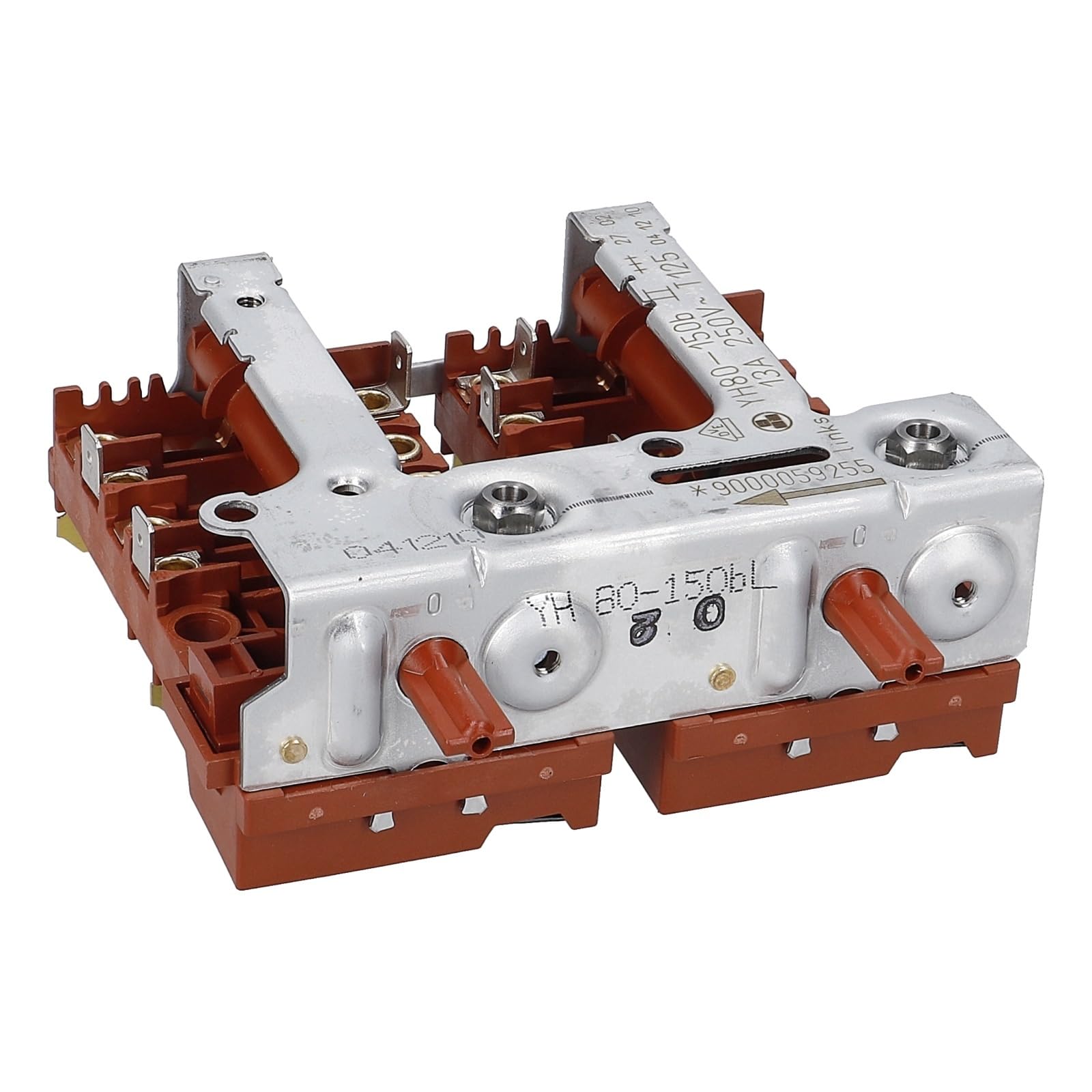 easyPART Kompatibel/Ersatz für BOSCH 00496803 Kochplattenschalterblock Schalterblock 2facher Energieregler links Kochfeld Herd Siemens 496803 YH80-1/50bI Kochplatten stufenlose Regulierung passend