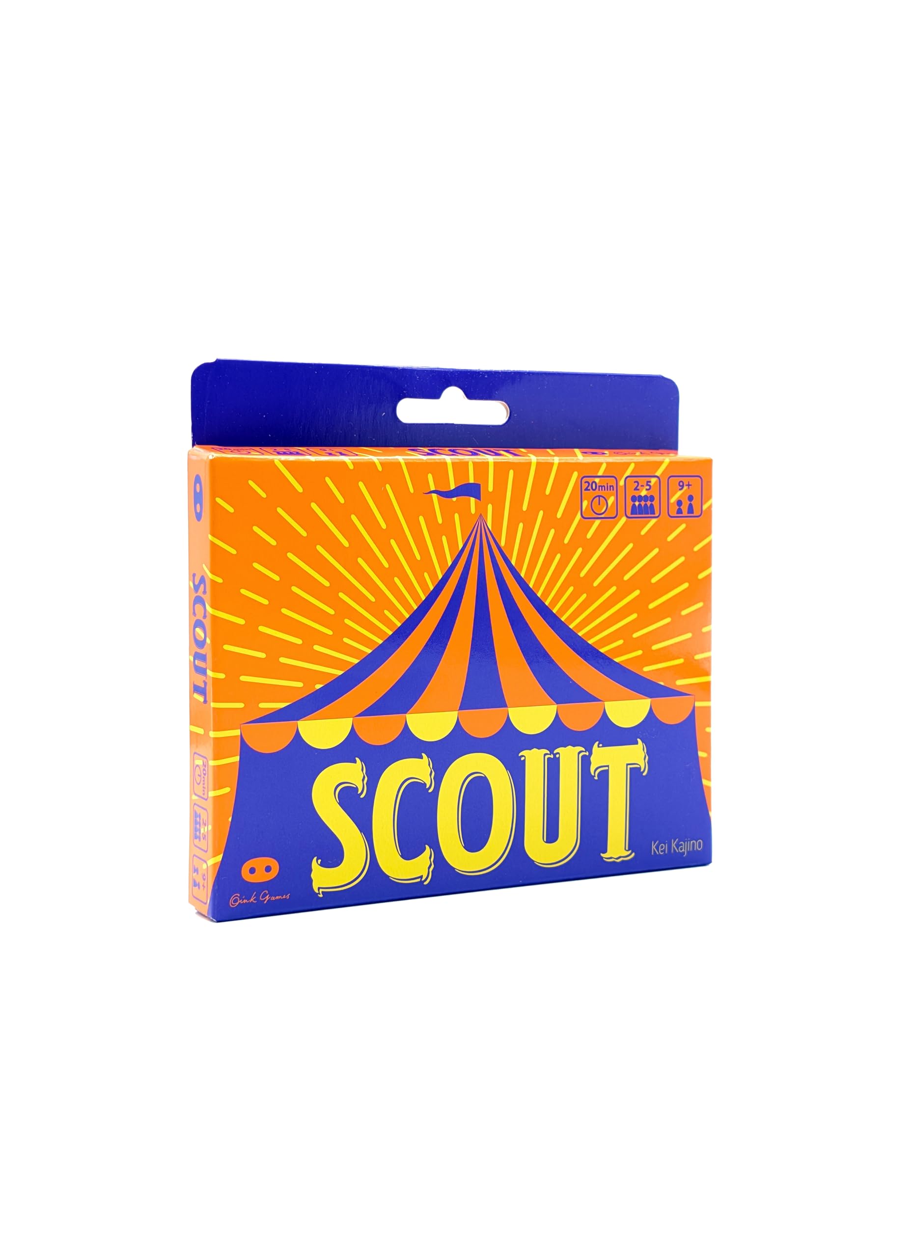Oink Games Scout Tuckbox Version- Easy-to-Learn Japanese Strategy Card Game | Game of The Year Nominee | Ages 9+-image-49