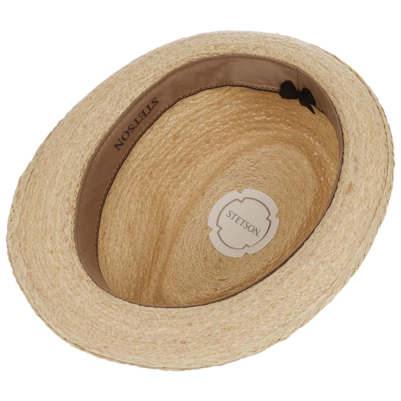 Stetson Terlaco Sombrero Trilby Paja Proteccion UV 40 Unisex Primavera Verano