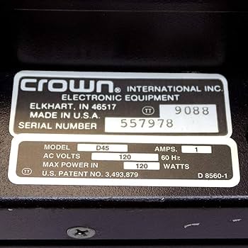 Amazon.com: D-45 Power Amplifier : Musical Instruments