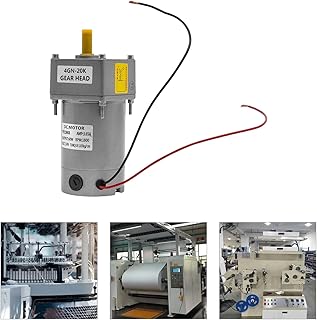 EEYBLAEEY 60V 200RPM DC Gear Motor High Torque Electric Adjustable Speed Geared Motor Eccentric Output Shaft Diameter Gearbox