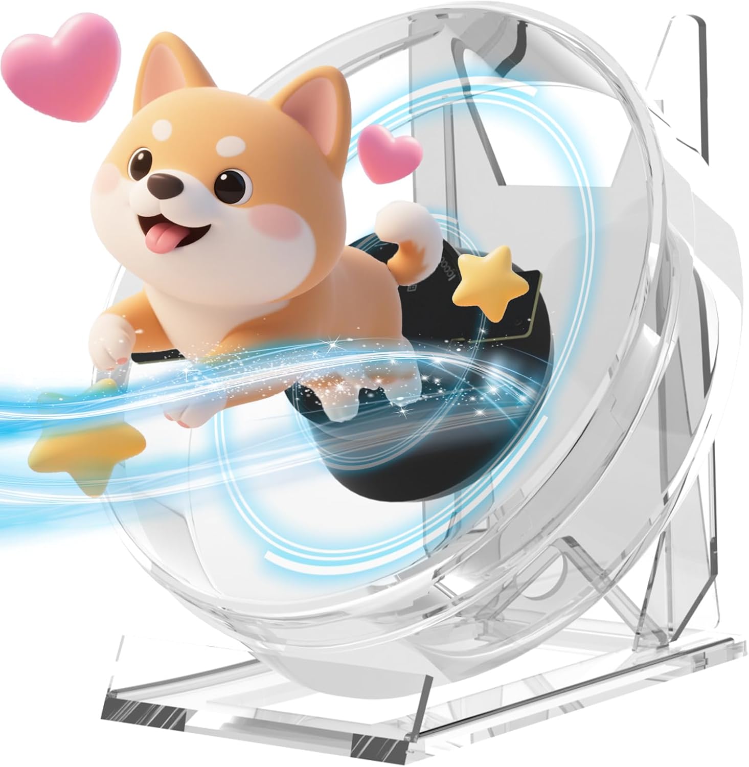 3D Hologram Fan, Magikeration 4.72 Inch 3D Holographic Fan Projector with Cover Picture Spinner for Halloween,Christmas,Thanksgiving,Easter,Parties (12cm, 4GB)