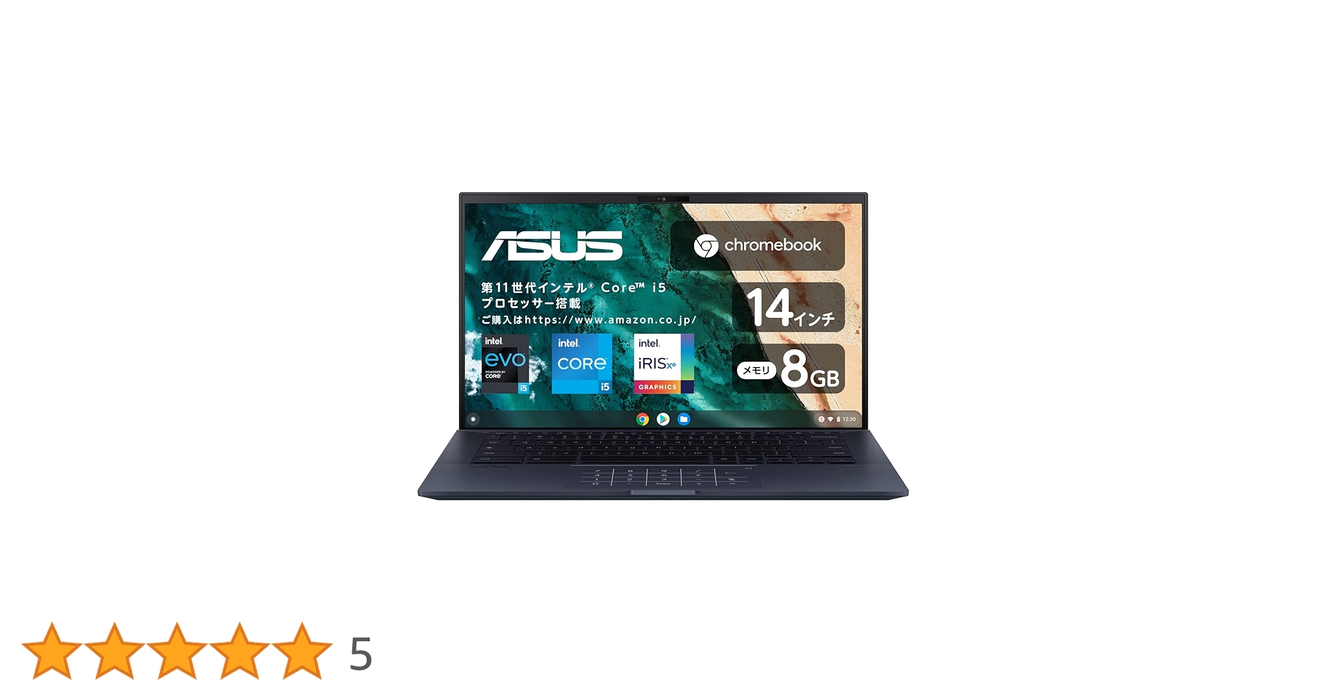 Amazon.co.jp: ASUS Chromebook CX9 ノートパソコン ( 14インチ