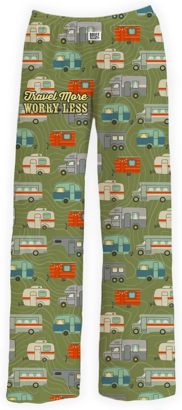 BRIEF INSANITY Lounge Pajama Pants - Comfy Lightweight Unisex Bottoms with Pockets - Soft Luxury Loungewear for Men & Women - Image 6