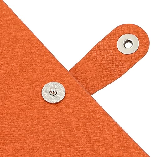 Miniatura 4 de Magik Paquete de 2 organizadores de cuero con 240  300 ranuras para tarjetas de crédito, para negocios, identificación, crédito, cierre magnético