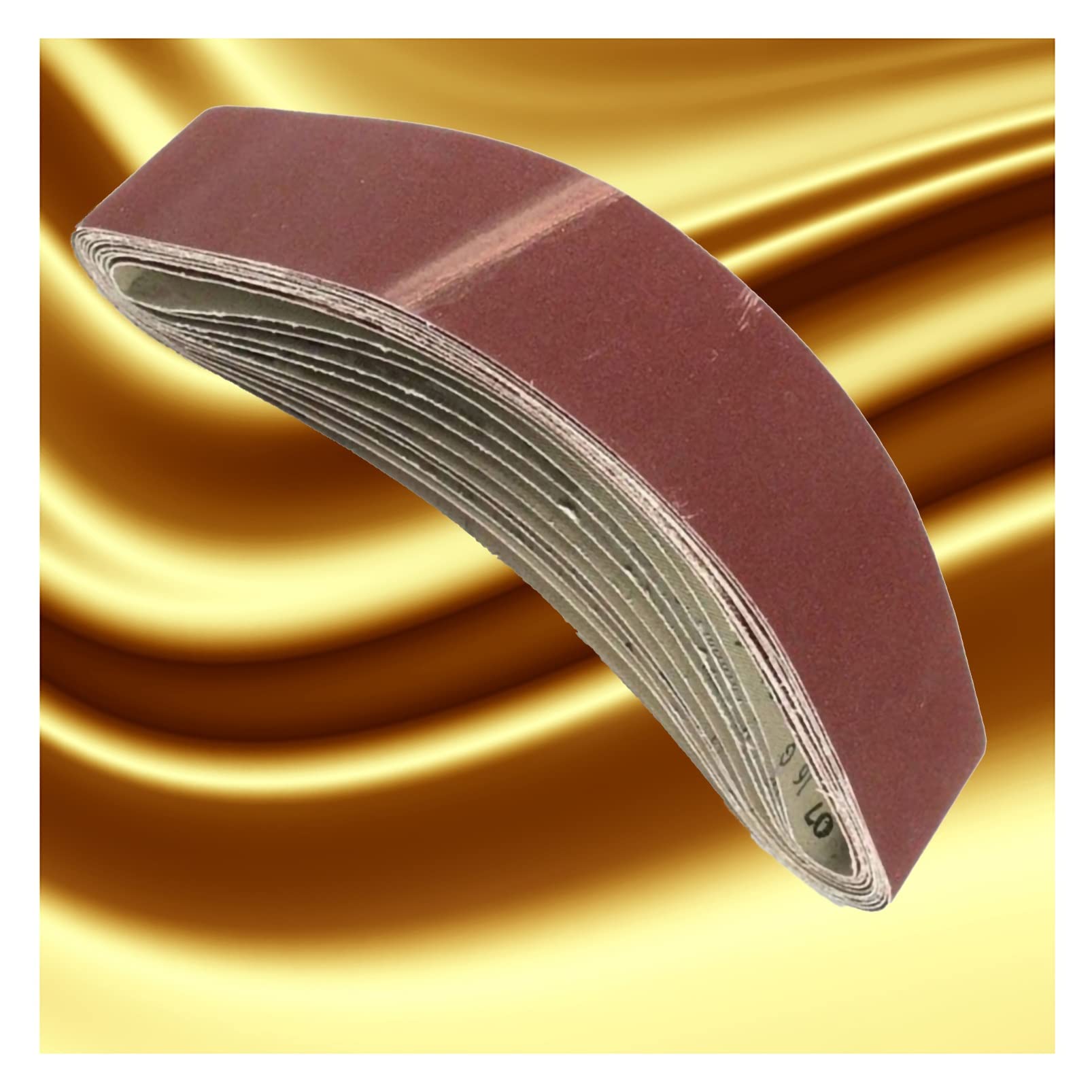 belt sander sanding belts 10pcs Grinding Aluminium Oxide Sanding Belts 3x21inch Thick Fine Welding Polishing Sand belts 533*75MM Aluminum Oxide 40/1000 Grits Wood Metal Derusting Automotive ( Color :