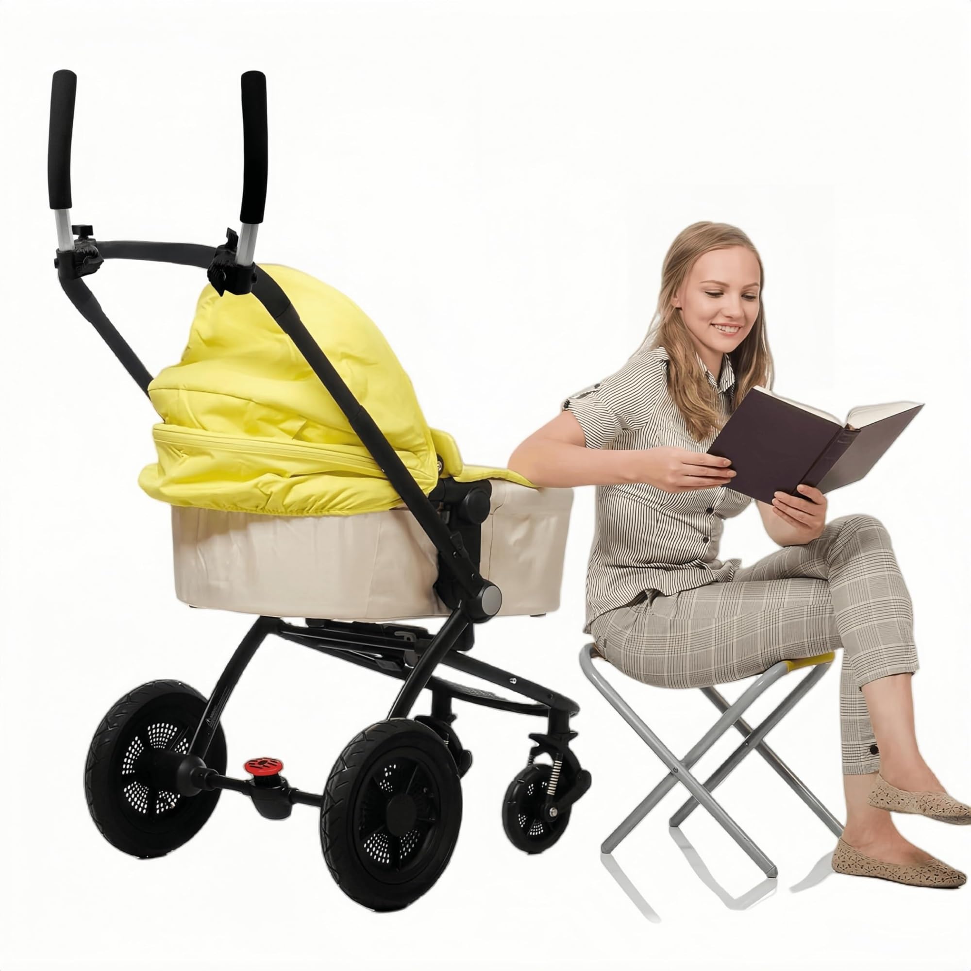 Extensión de manillar para silla de ruedas, estante de extensión universal ajustable para cochecito, barra de empuje de extensión de manillar para silla de ruedas y bicicleta de ejercicio interior