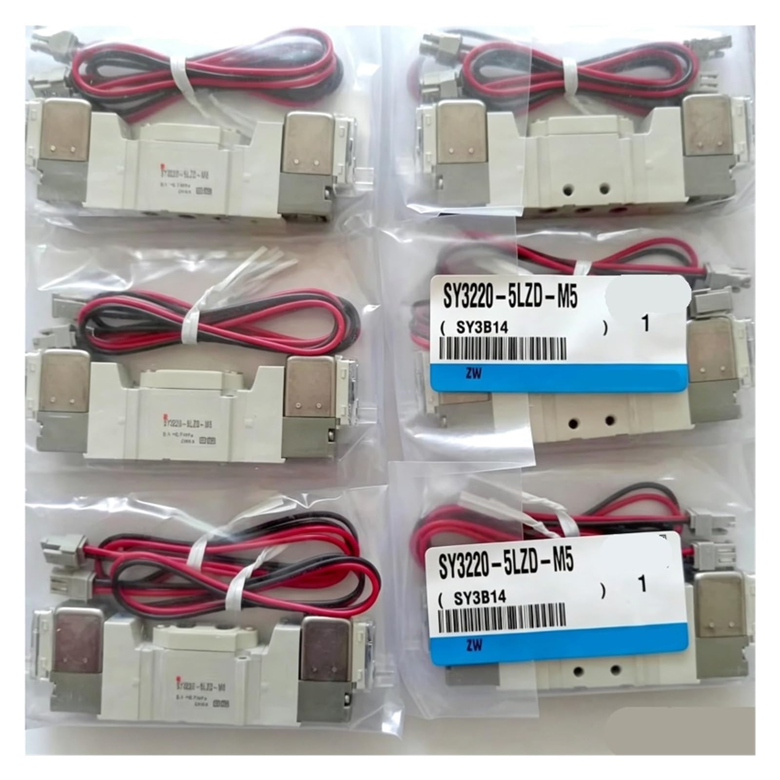Nacodlul One Color 1Pcs Solenoid Valve Sy3320-5G-C4 Sy3320-5G-C6 Sy3320-5Loz-M5 Sy3320-5Loz-C4 Sy3320-5Loz-C6