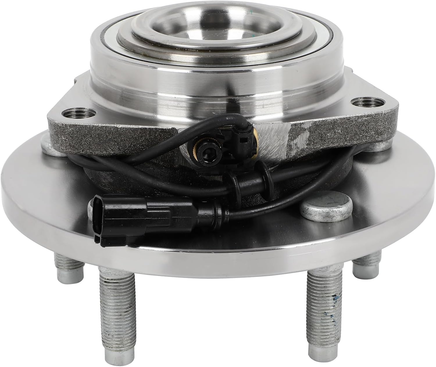 ANGLEWIDE(1-Pack) Left+Right+Front Wheel Hub Bearing Assembly with ABS Sensor 5 Lugs Fits for 2007-2009 for Chrysler Aspen Limited 5.7L,2006-2008 for Dodge Durango Adventurer 5.7L OE 513271