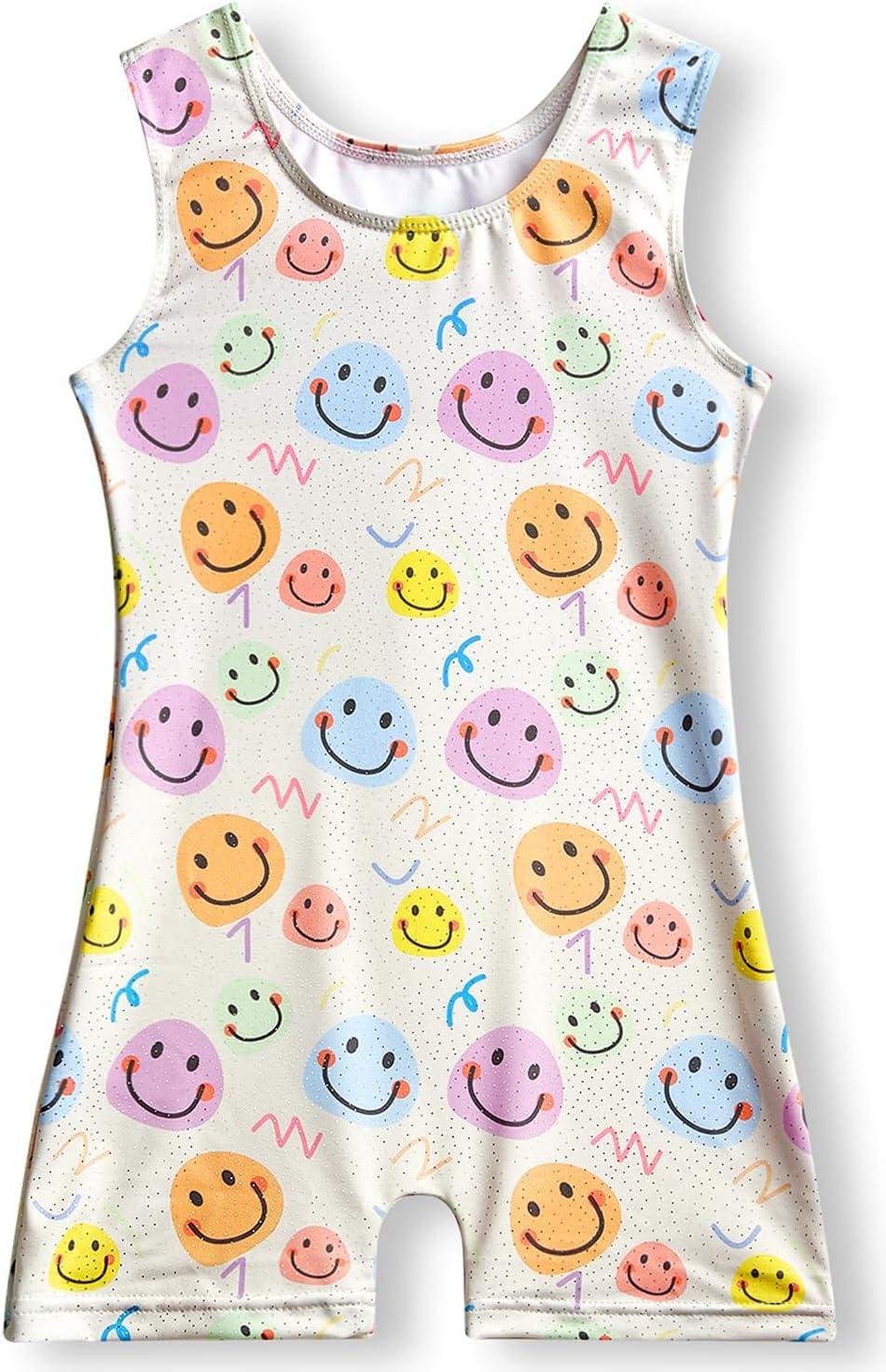 Gymnastics Leotards for Girls 2T 3T 4T 5T 6T 7T 8T Toddler Tumbling Outfit Biketard Unitard with Shorts Multiple Colors - Image 2