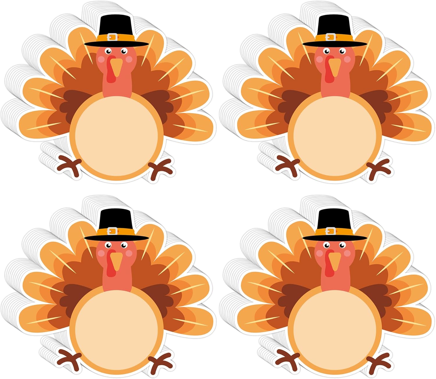 Lucleag 50 PCS Thanksgiving Cutouts for Bulletin Board