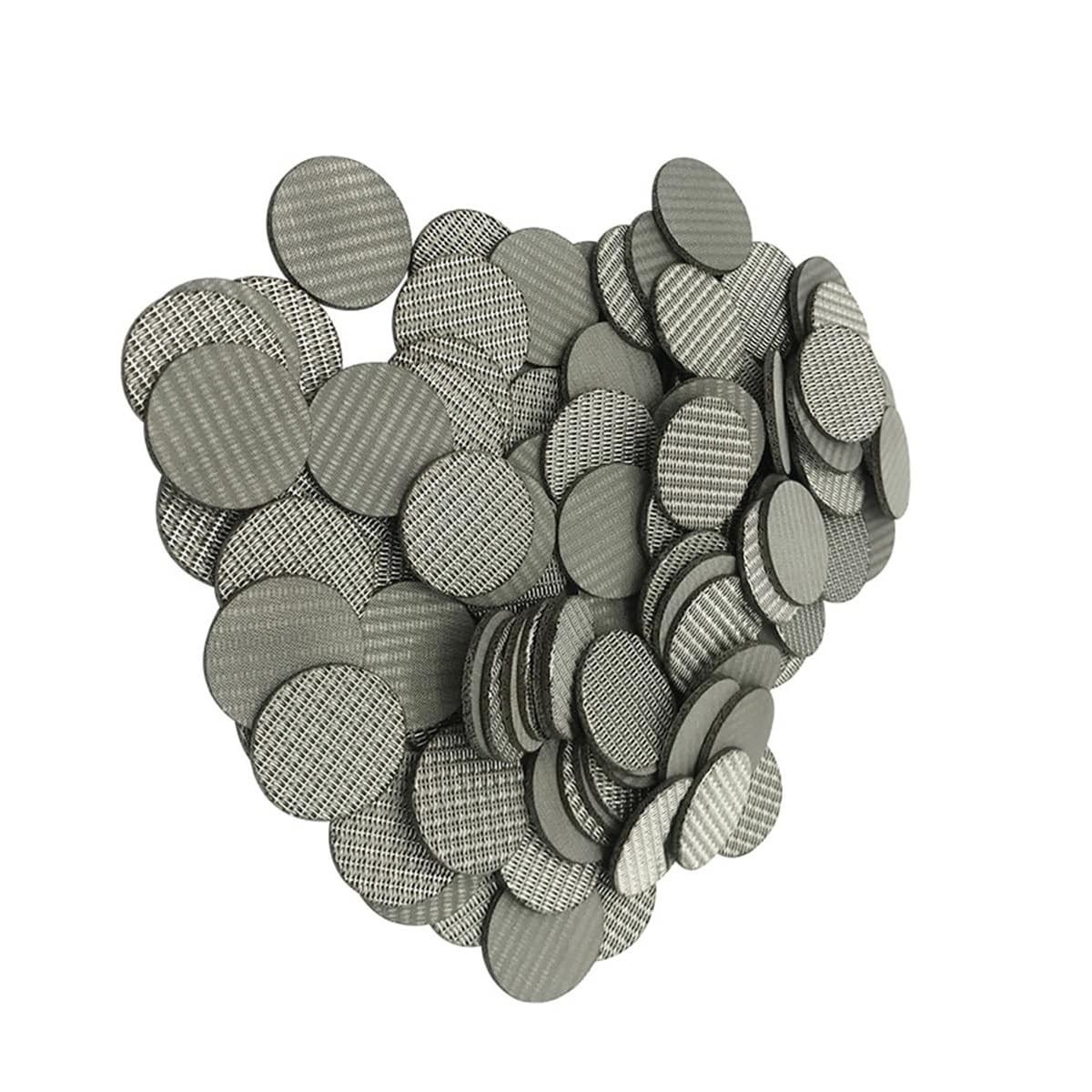 Spiekana tarcza filtracyjna 304 SUS, okrągła płytka z siatki drucianej o średnicy 5 mm(36mm x5mmx 10pcs)