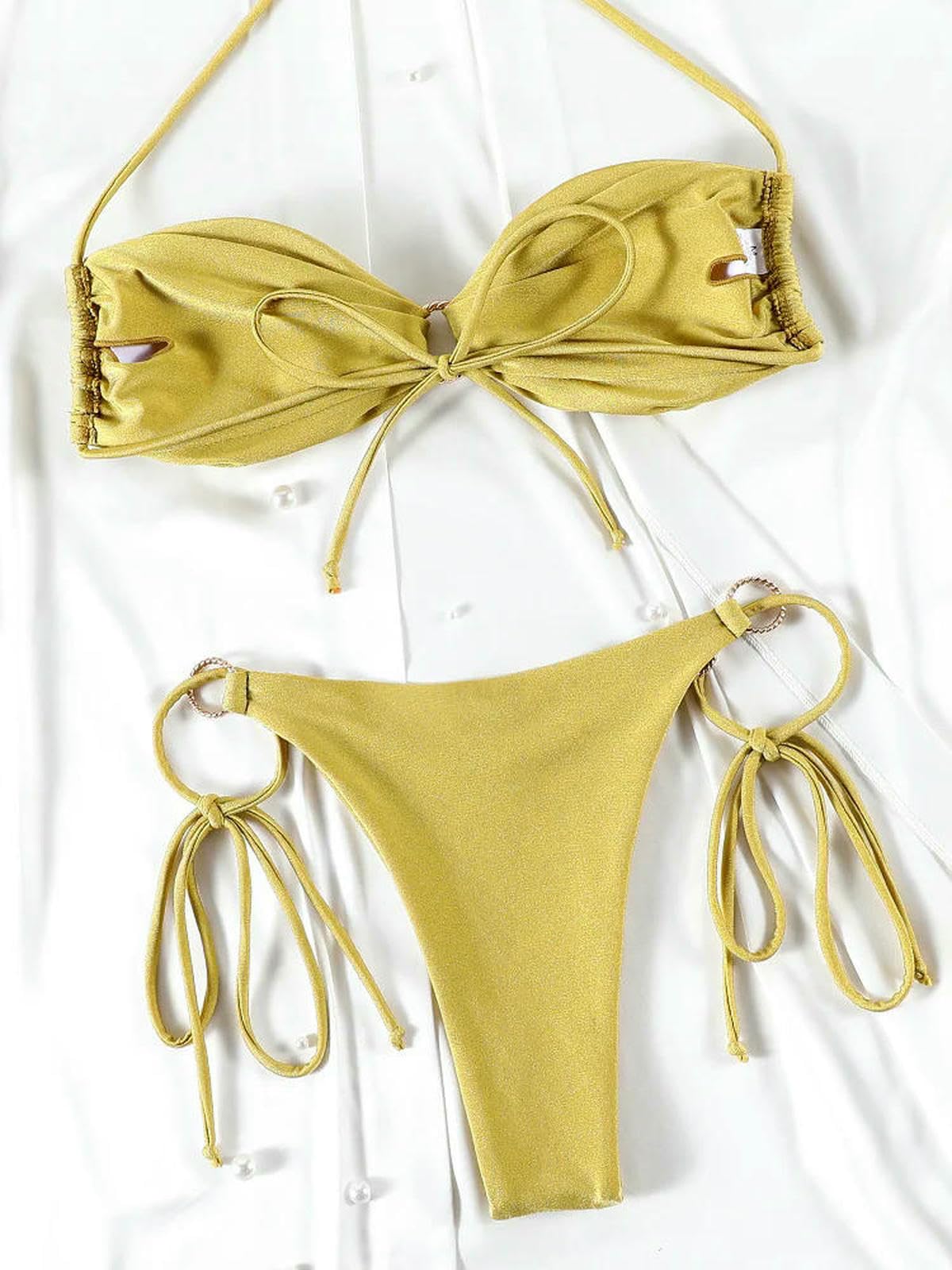 Bikini z poliestru i elastanu