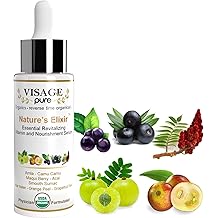Natures Elixir - Skin Revitalizing and Nourishing Face Serum - USDA Organic - Physician Formulated - Research Supported