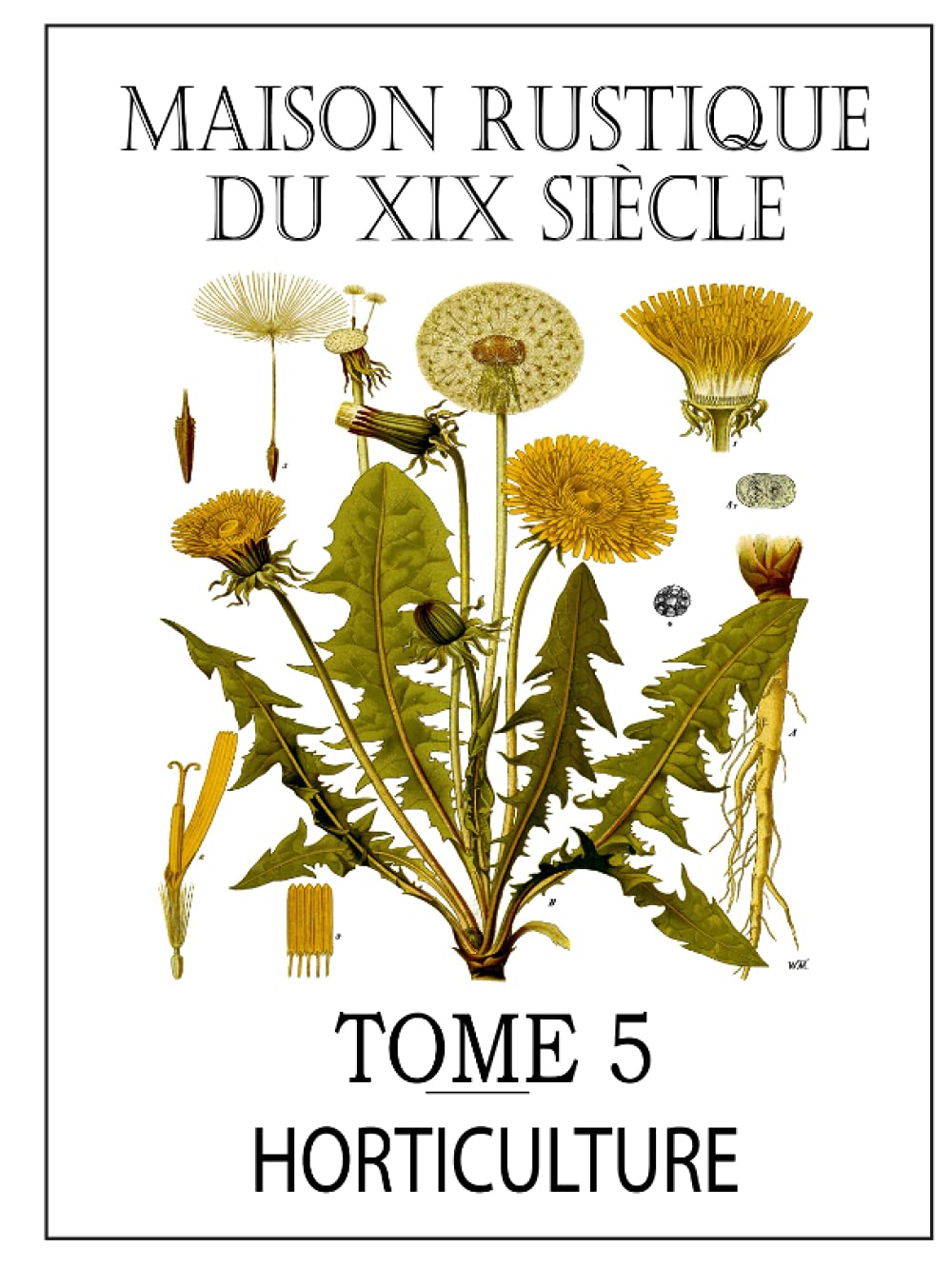 MAISON RUSTIQUE DU XIXe SIÈCLE - TOME 5: Horticulture: Encyclopédie d'Agriculture Pratique (French Edition)