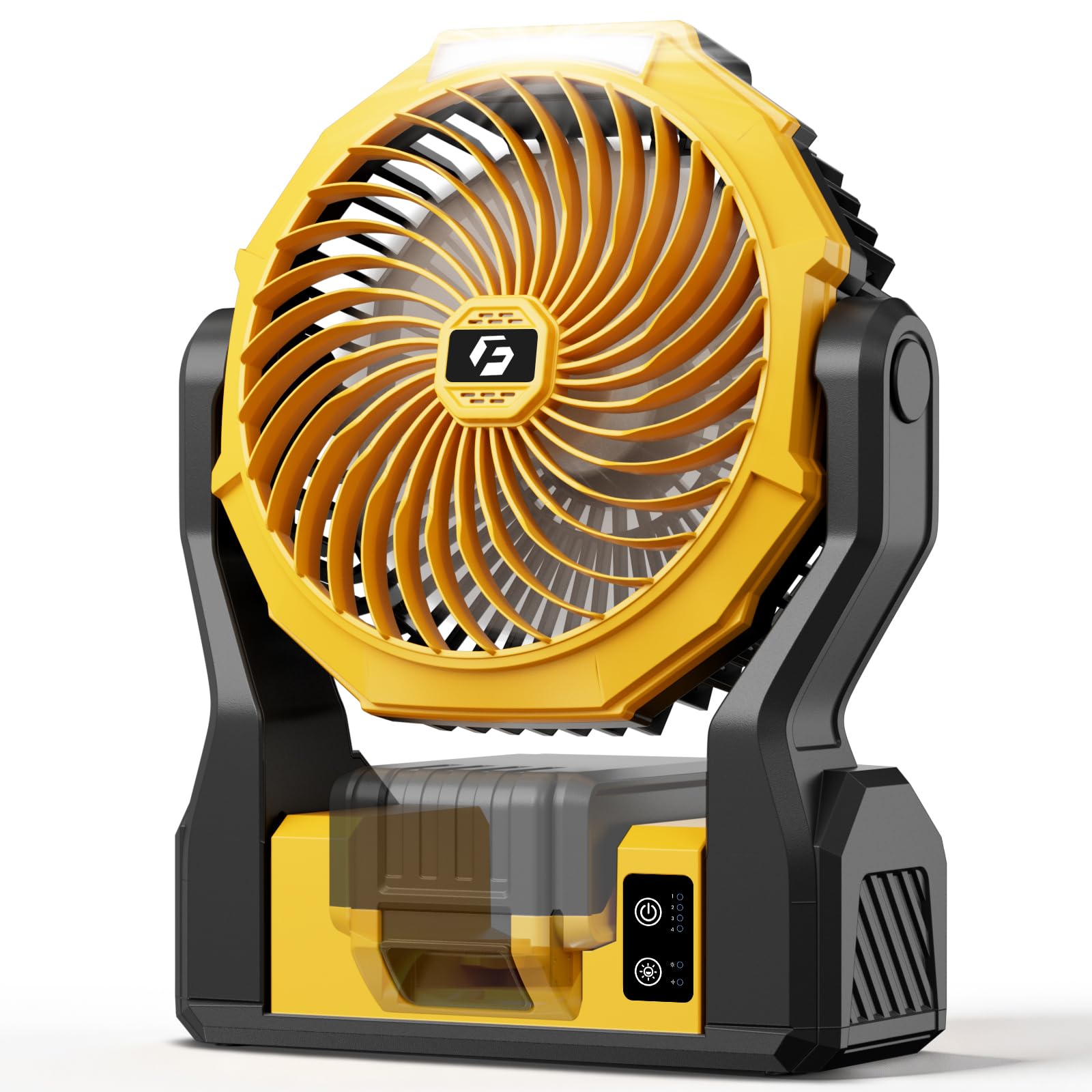 Amazon.com: Battery Operated Fan for Dewalt 20V Max Battery, 5.7m