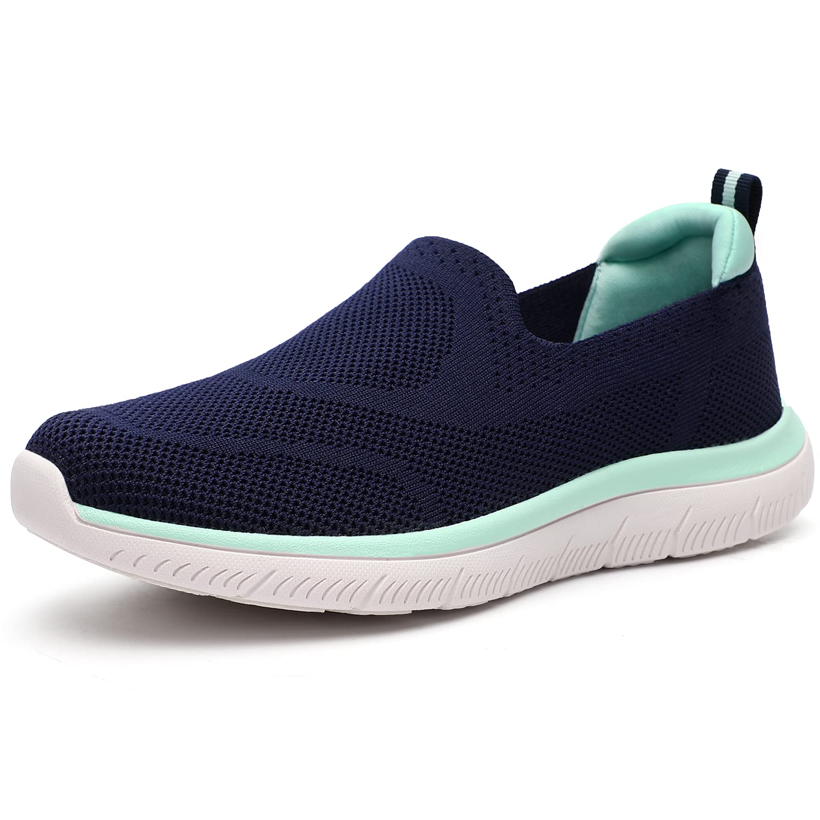 HKR Zapatillas de deporte para mujer, zapatillas de malla para correr, andar, jugar a tenis o utilizar en enfermería