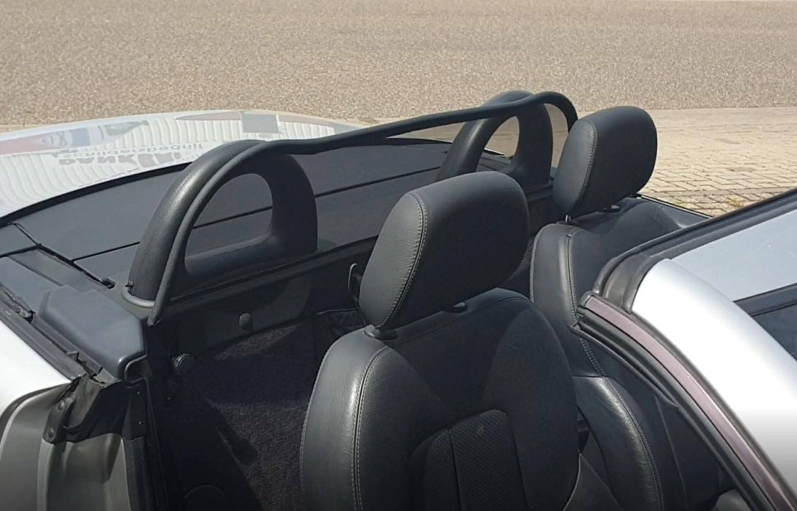 German Tuning Parts Windschott para Mercedes-Benz Clase SLK R170 1996-2004 – negro | deflectores de viento | Wind Blocker | Wind Deflector