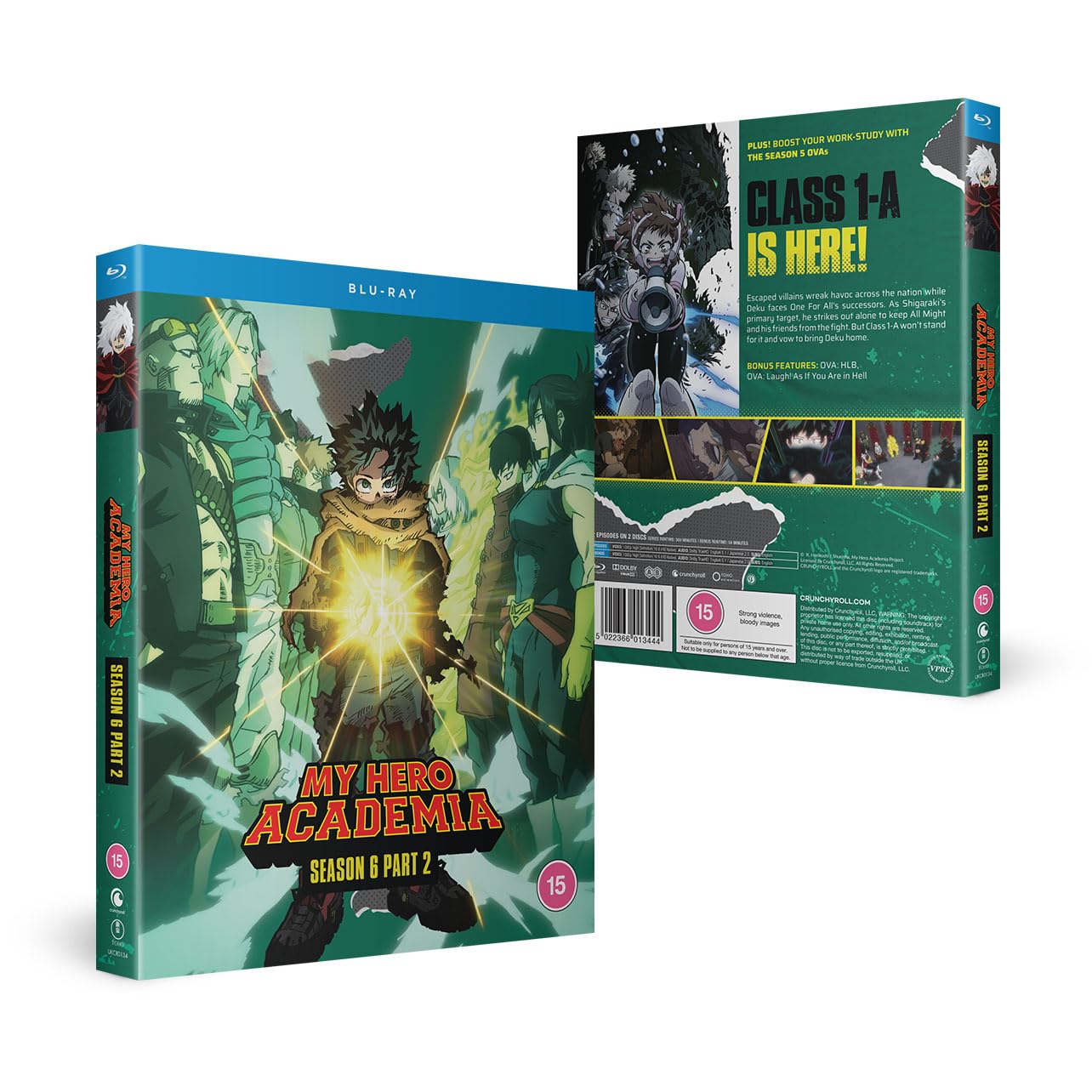 My Hero Academia - Season 6 Part 2 [Blu-ray] [Region A & B]