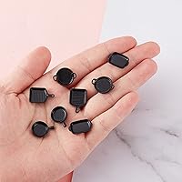 Vista 3 de Skylety 8 Pcs Dollhouse Kitchen Accessories Dollhouse Metal Miniature Pots and Pans Mini Kitchen Stovetop Cookware Christmas Role Play Party