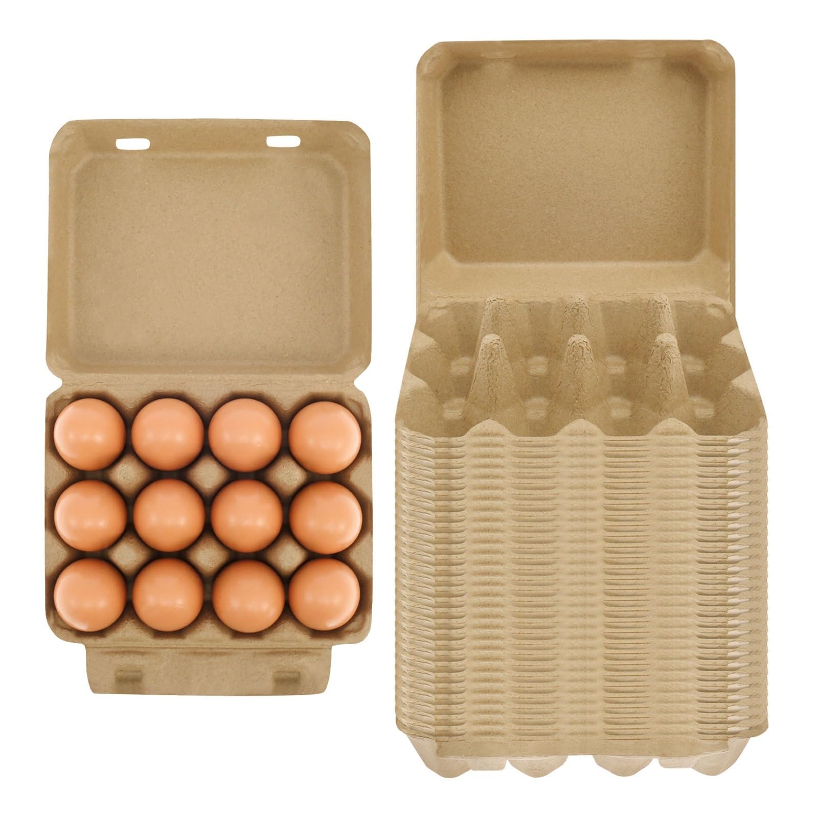 Cartón De Huevos, Caja De Almacenamiento De Huevos Multiusos for El Hogar