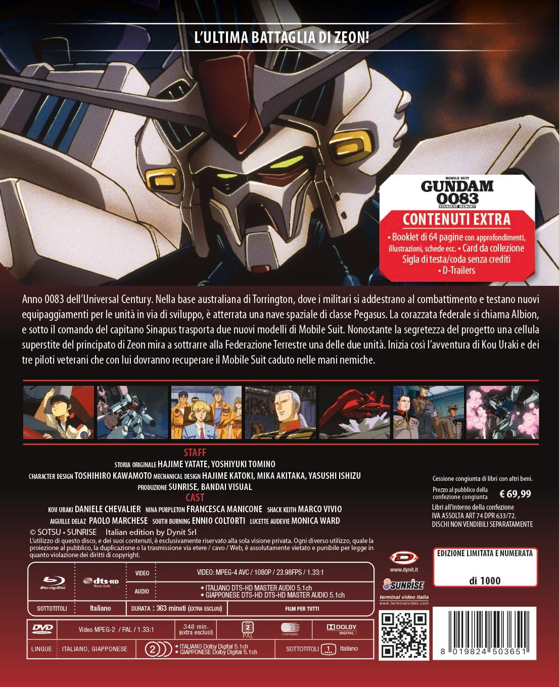 Mobile Suit Gundam 0083 (Oav 01-13)