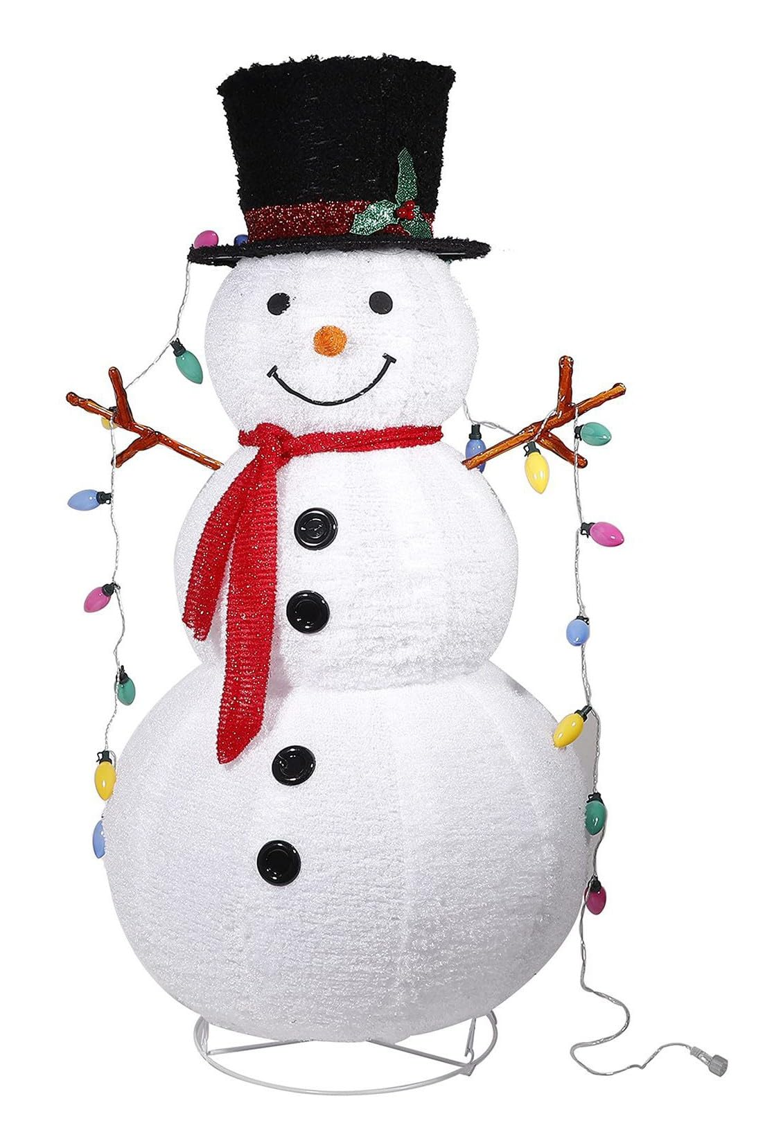 Amazon | Hinniuy 雪だるま スノーマン モチーフライト サンタ