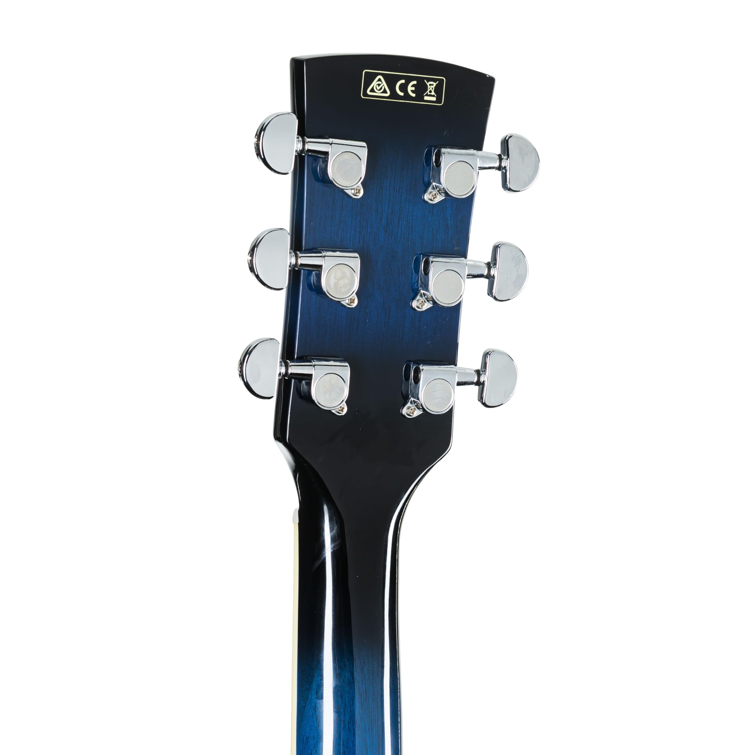 Ibanez PF15ECE-TBS Chitarra elettroacustica, Sunburst blu trasparente