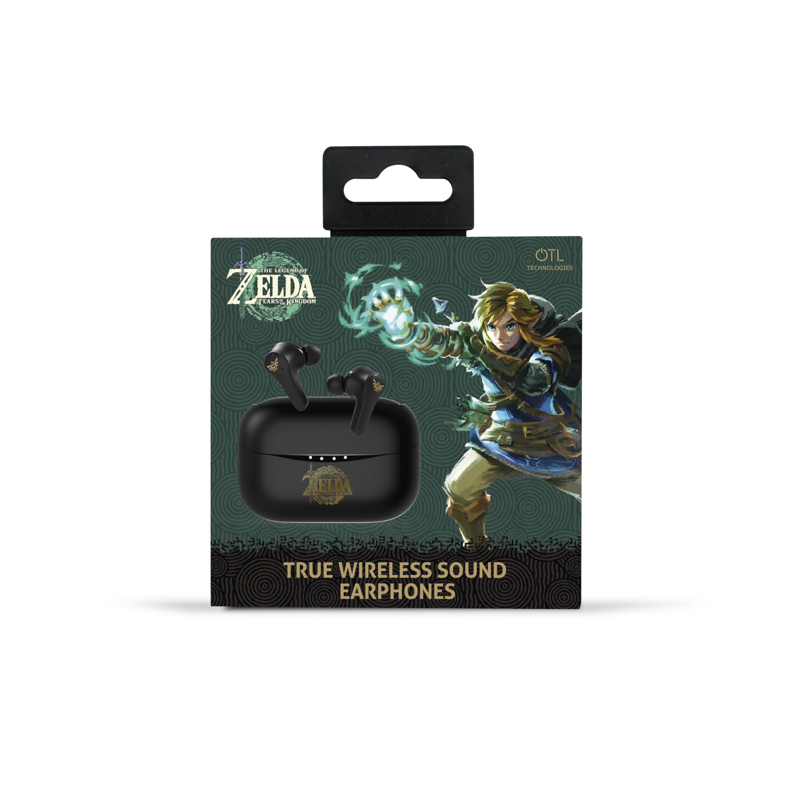OTL Technologies Auriculares INALÁMBRICOS The Legend of Zelda: TEARS of The Kingdom TWS Color Negro