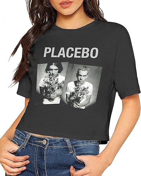 Amazon Co Jp プラシーボバンドtシャツレディースクロップトップ半袖コットンtシャツイージーポピュラーカジュアル ファッション Amazon Co Jp プラシーボバンドtシャツレディースクロップトップ半袖コットンtシャツイージーポピュラーカジュアル ファッション