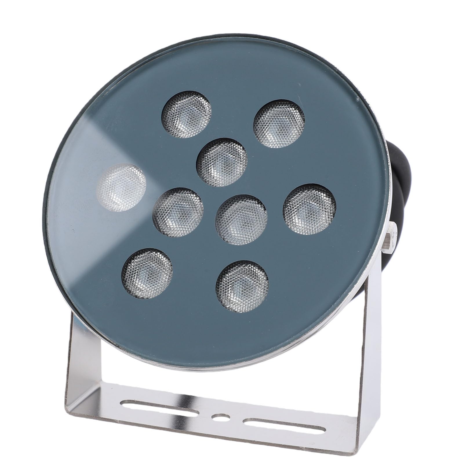 Fdit Luce Subacquea LED, Faretto per Laghetto in Acciaio Inox 12 Cm per