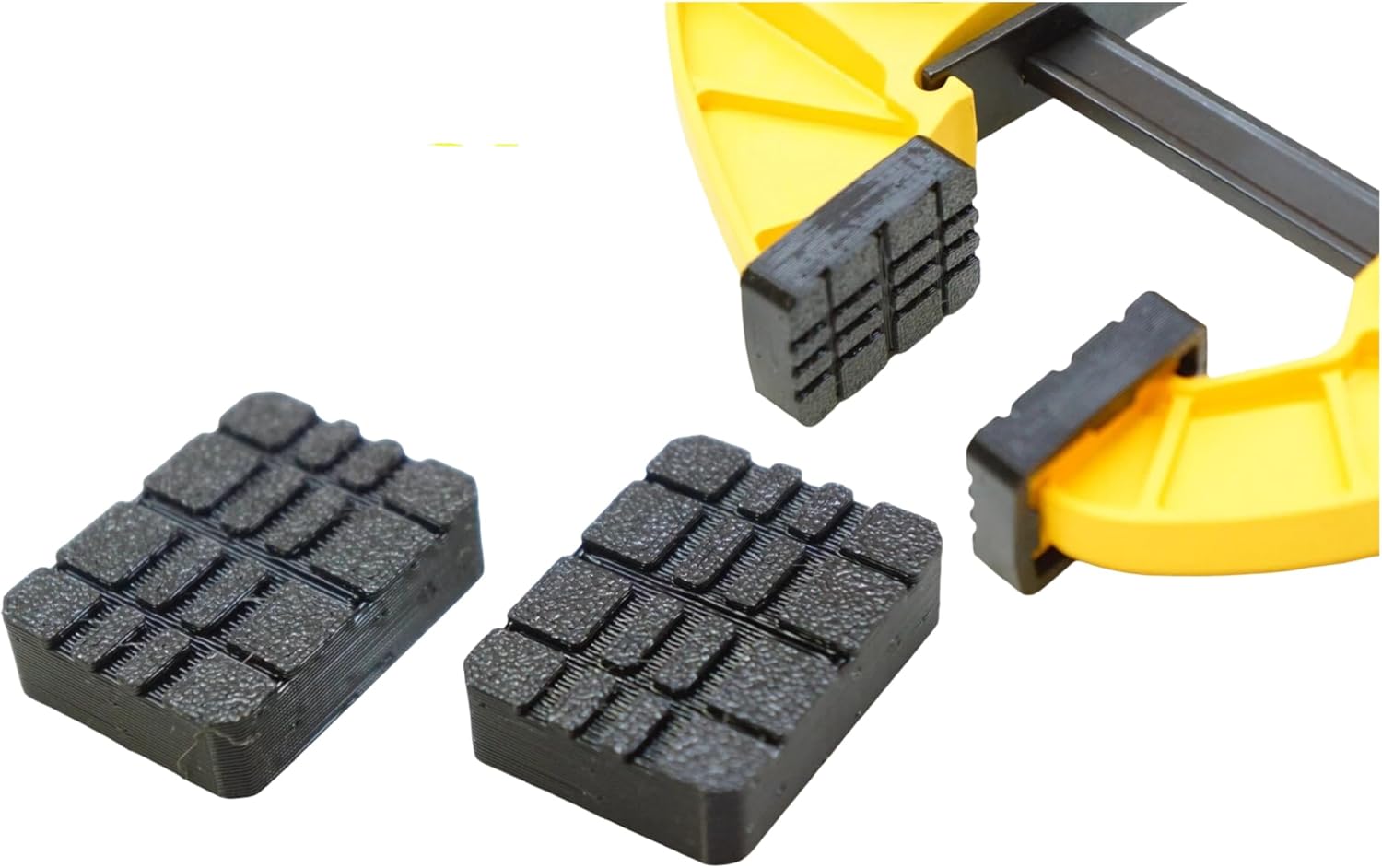 Replacement Rubber Pad Jaws Grip Feet for DeWalt Trigger Bar Clamp (Small 6", 100lb)