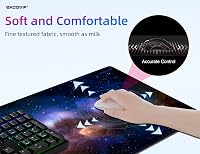 excovip Nagy Méretű Egérpad Irodai és Gamer Használatra - Precíziós Asztali Alátét PC Játékosoknak, Puha Felülettel, 700 x 300 mm 4