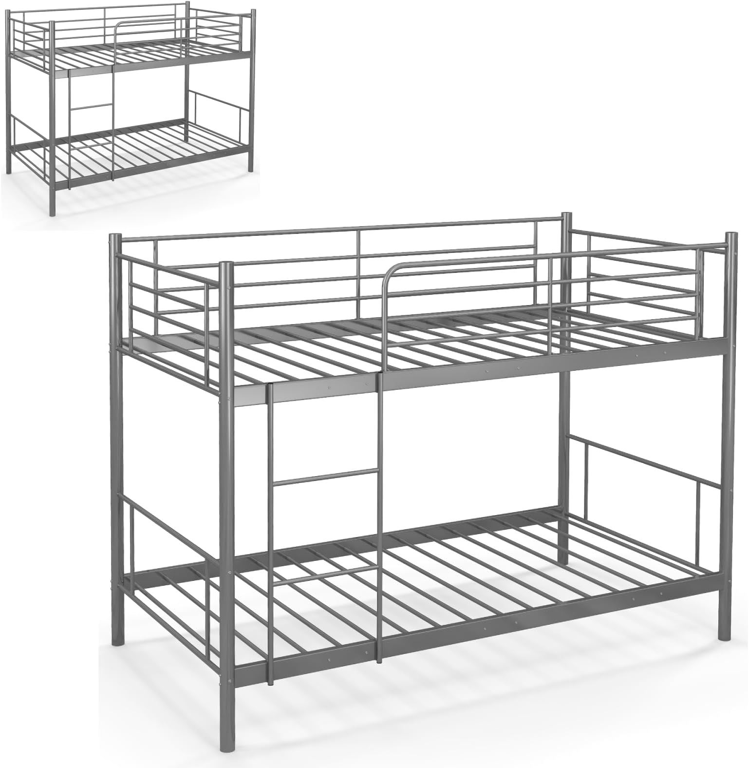 Karlhome Twin Over Twin Bunk Bed,Bunk Beds for adults, Kids Bunk Bed