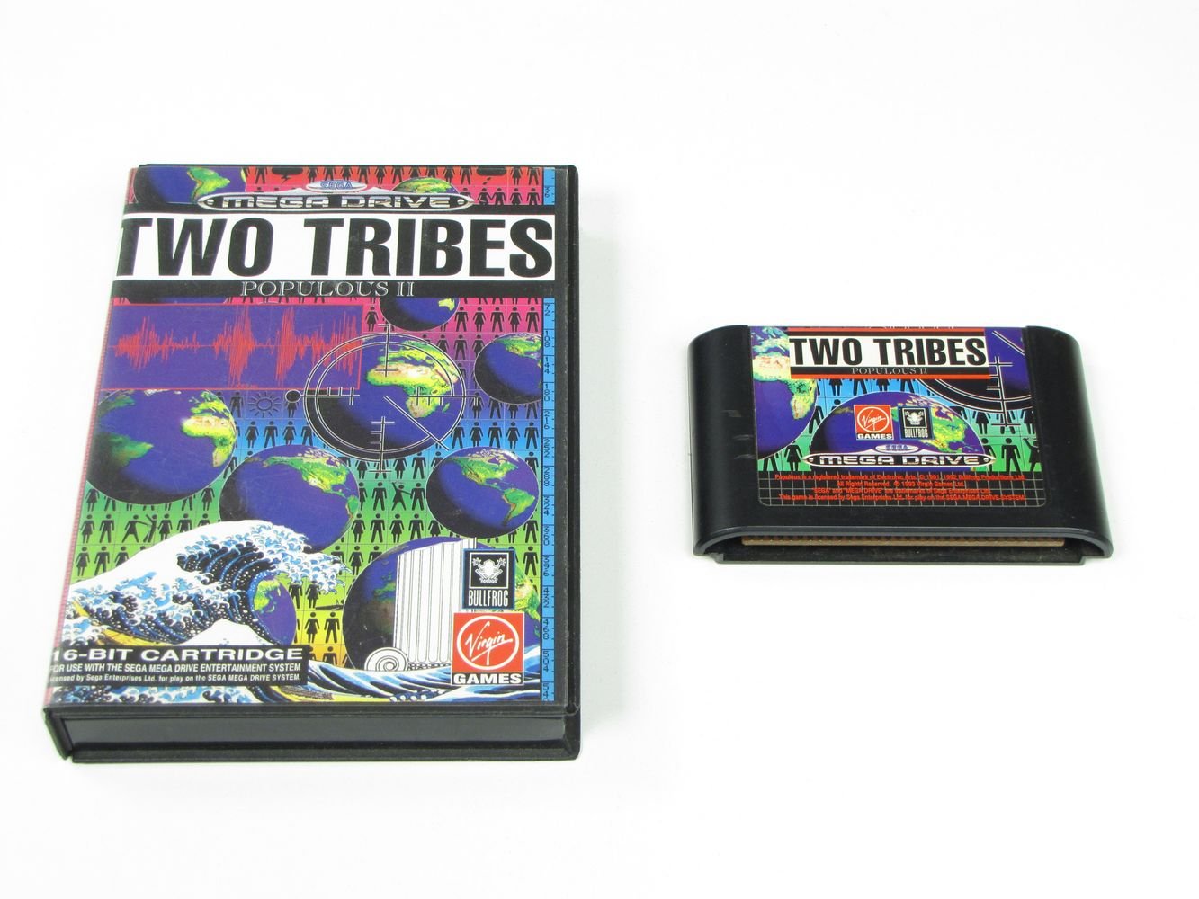 Sega Mega Drive - Two Tribes Populous II - Bon État | eBay