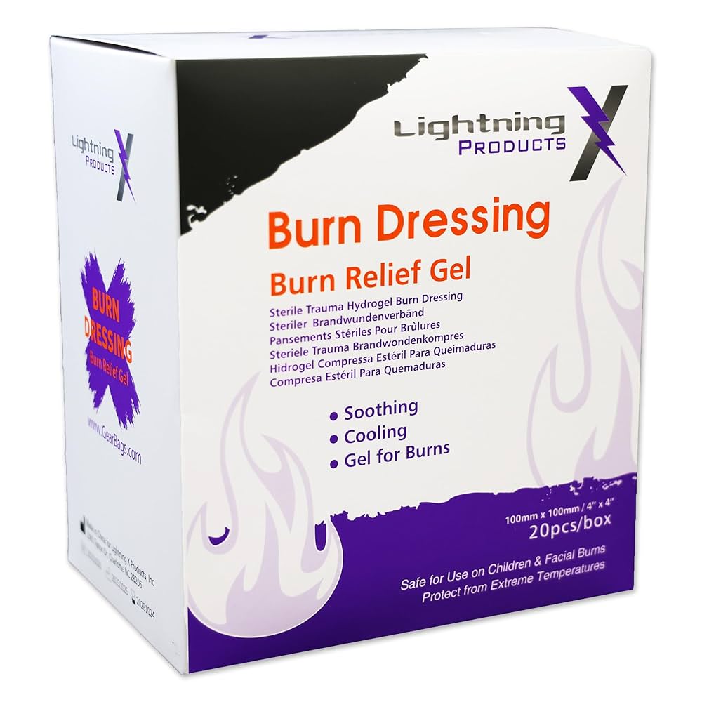 Amazon.com: Lightning X Products Cooling Burn Relief Gel
