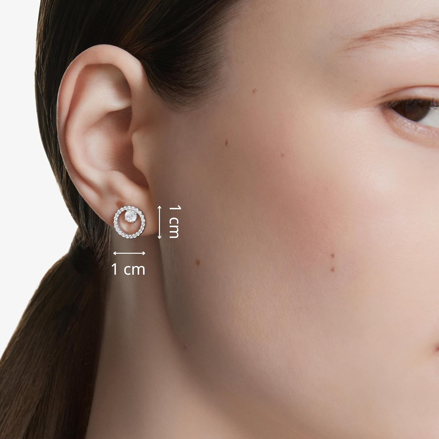 Earrings Swarovski 5692262 Constella button earrings