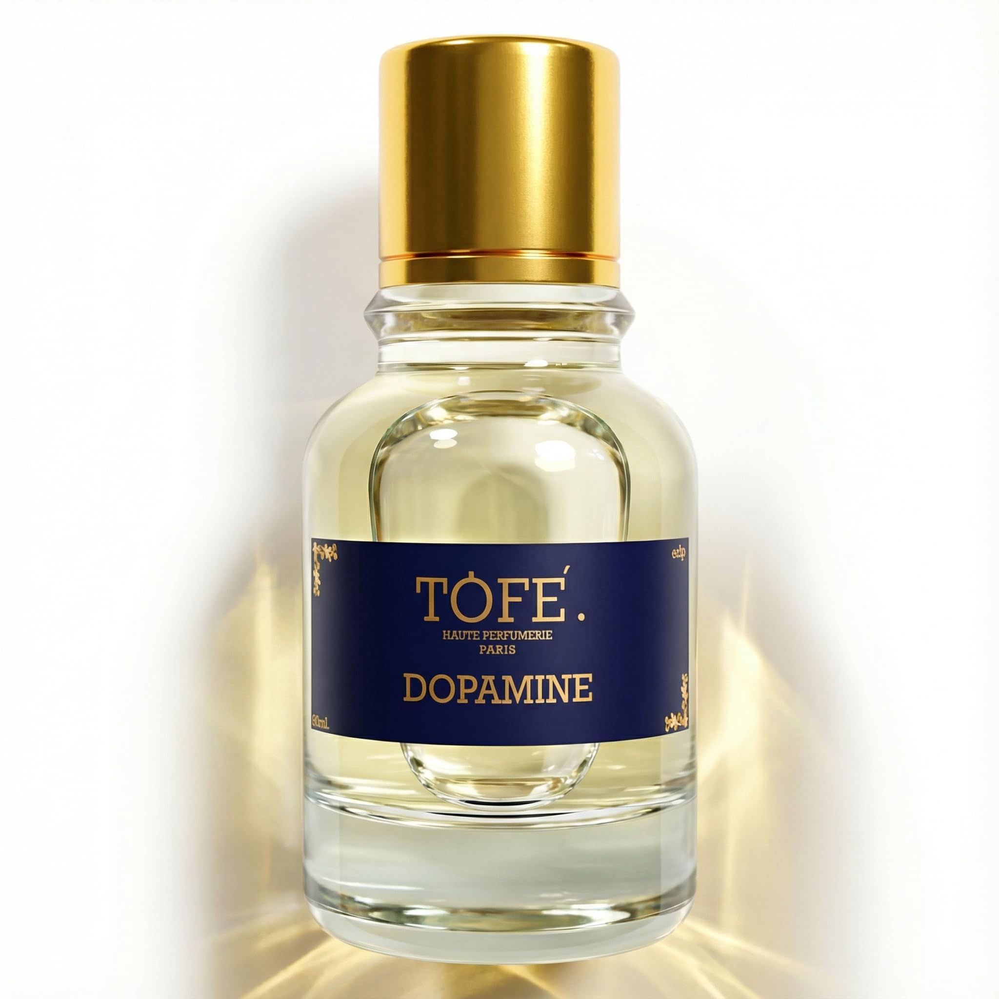 TOFE Dopamine Eau De Parfum (EDP) for Men | Long-Lasting French Perfume | 30% Oil Concentration | Fresh Fragrance Lemon, Pineapple & Musk Notes | Premium Bold Scent for Men | 50ML