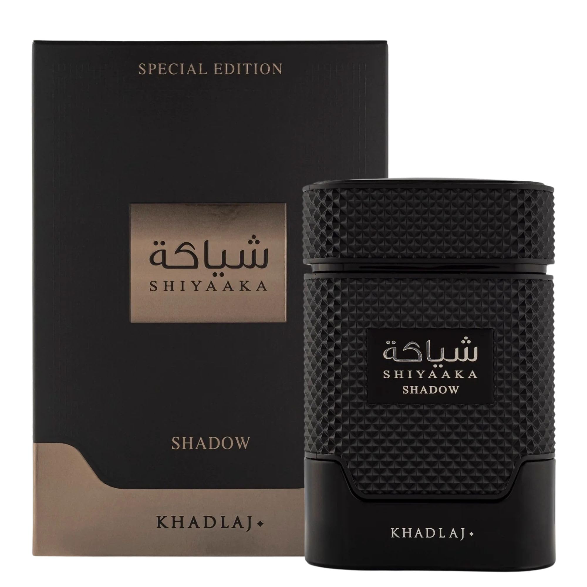 Shiyaaka Shadow Special Edition by Khadlaj EDP For Men, Luxury Fragrance with Pink Pepper, Cedarwood, Musk Notes