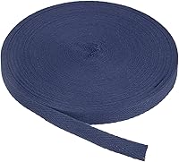 Vista 169 de PATIKIL Cinta de sarga de algodón de 1 pulgada, 50 yardas, cinta de algodón, cinta de encuadernación al bies, cinta de espiga para costura, Verde