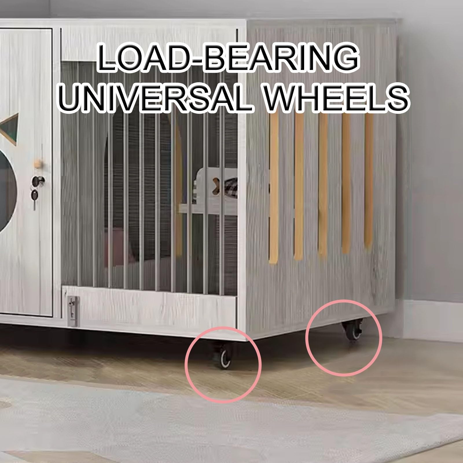 Amazon | 猫 ケージ 木製 猫ゲージ キャットケージ 木製、多機能 