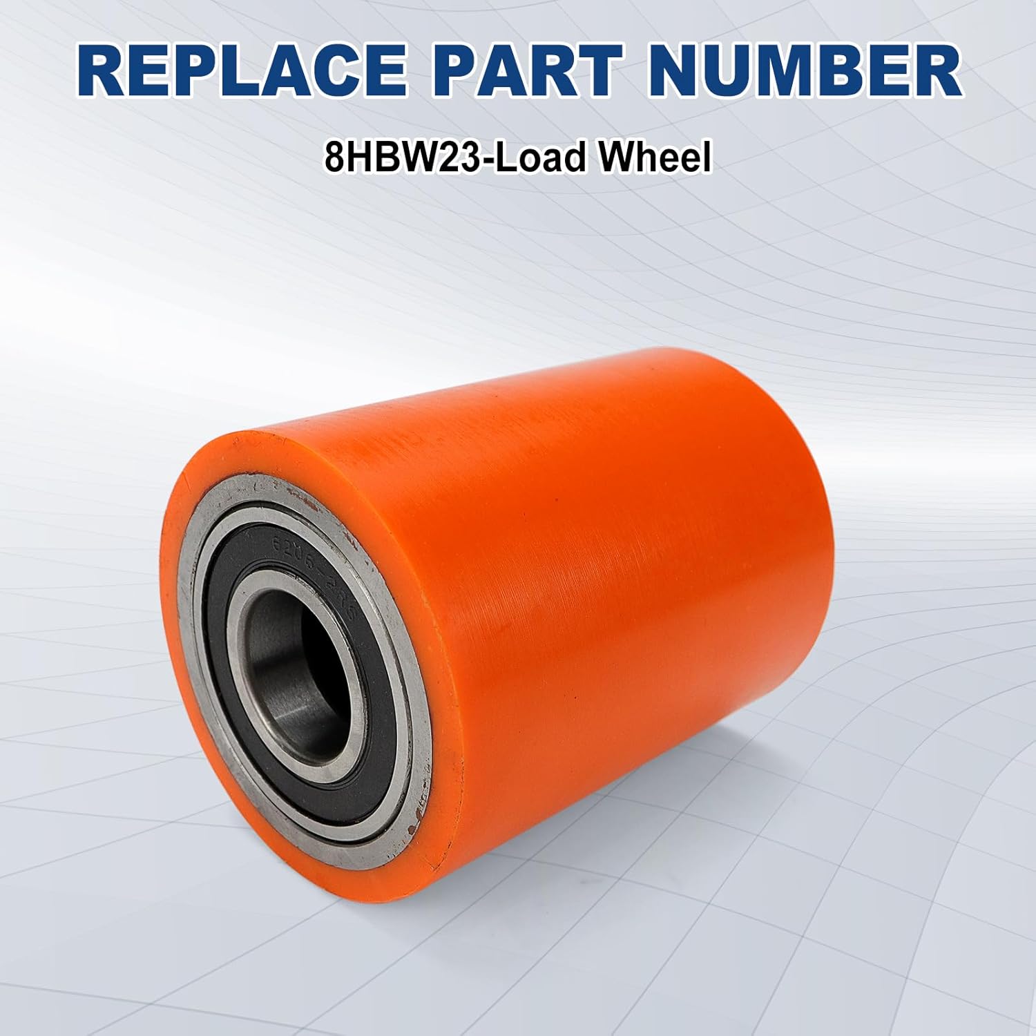 8HBW23 2-Pcs Load Wheel Kit - Compatible with Toyota Model 8HBW23 Electric Pallet Jack Lift Truck