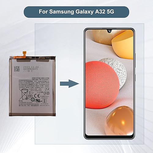 Miniatura 6 de Batería de repuesto EB-BA426ABY compatible con Samsung Galaxy A32 5G A326 A42 5G A426 A72 con kit de herramientas de reparación