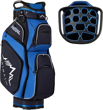 uniHimal Lightweight Golf Cart Bag with 14-Way Full-Length Divider Top