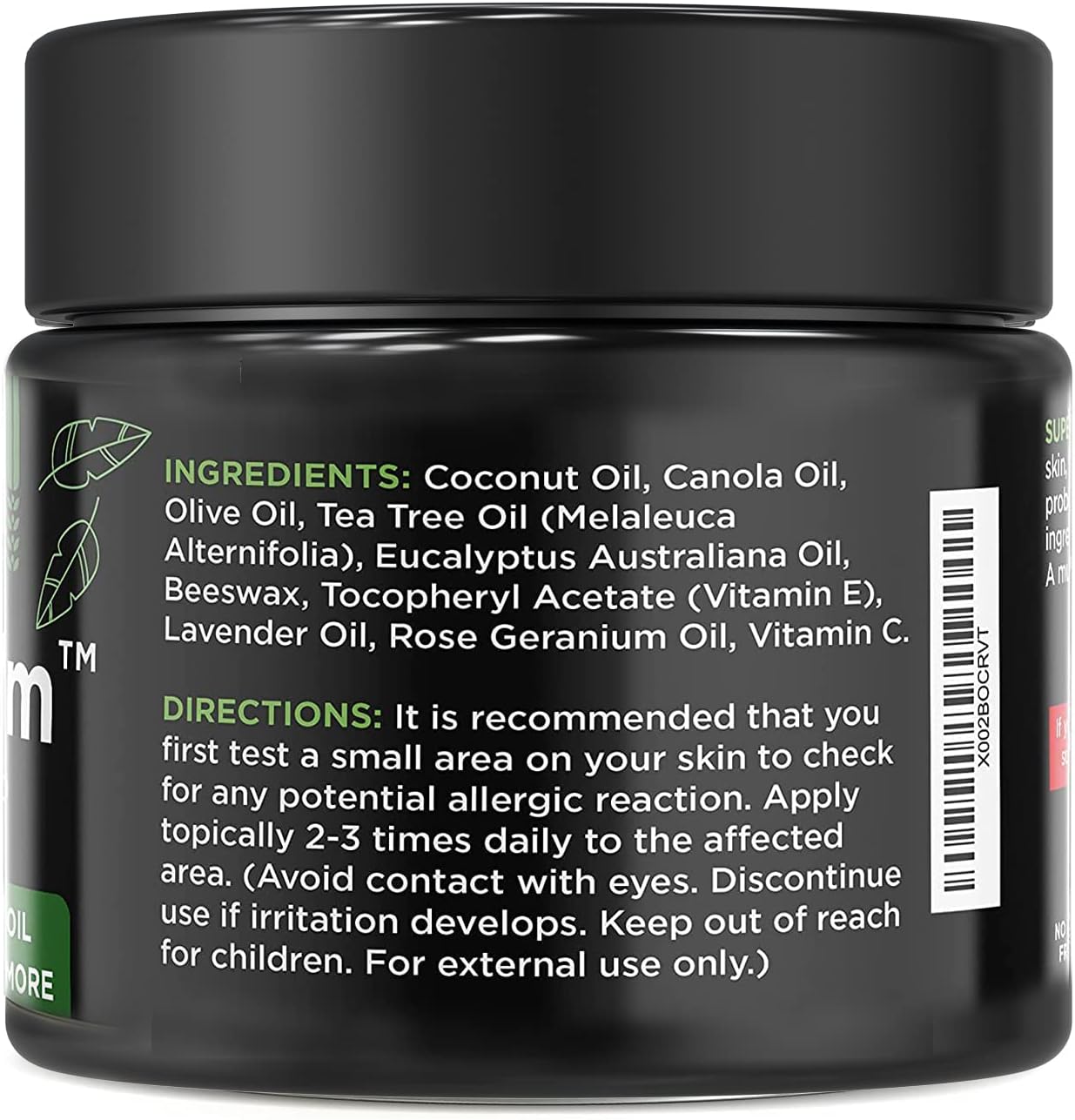 Tea Tree Oil Extra Strength Super Balm Combat Athlete's Foot