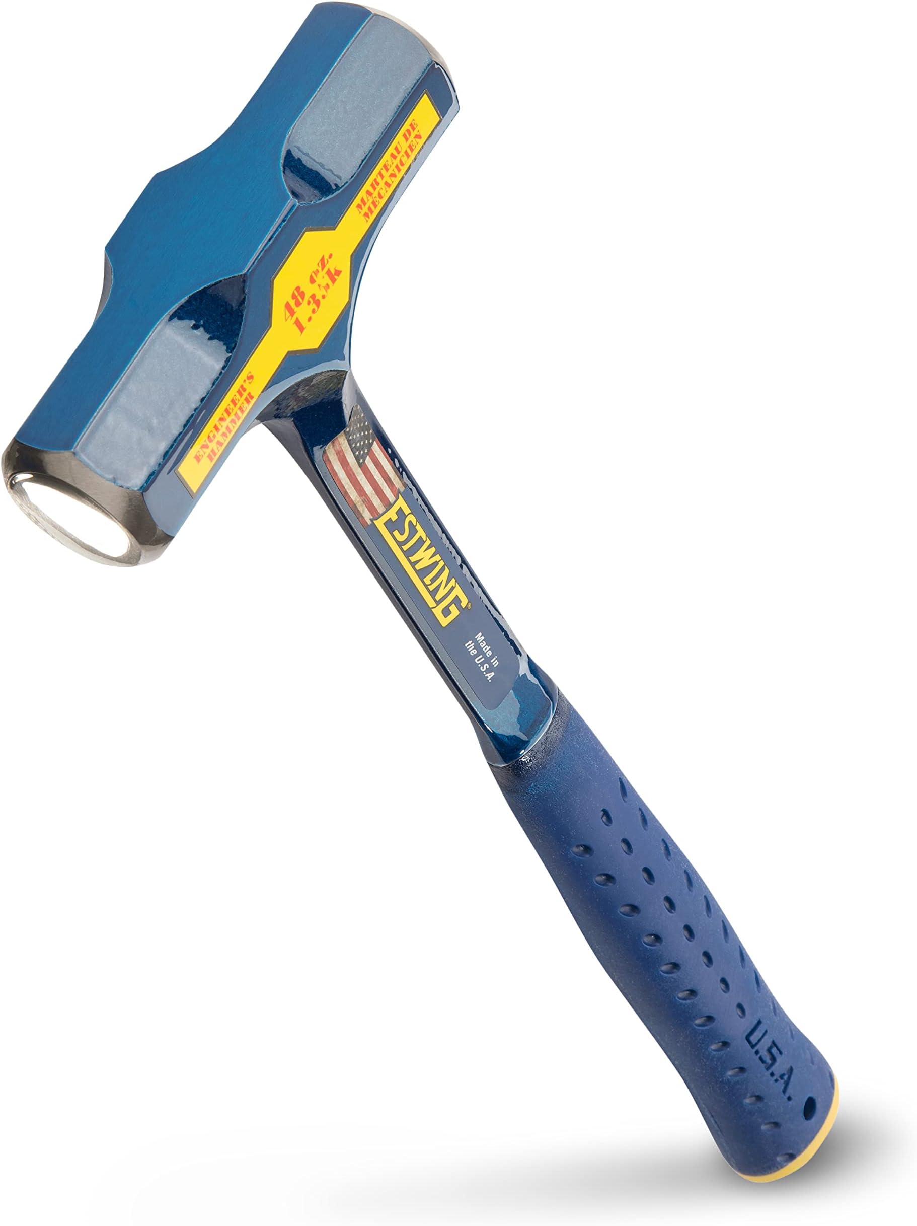Estwing E6-48E Engineer's Hammer, Blue, 48oz