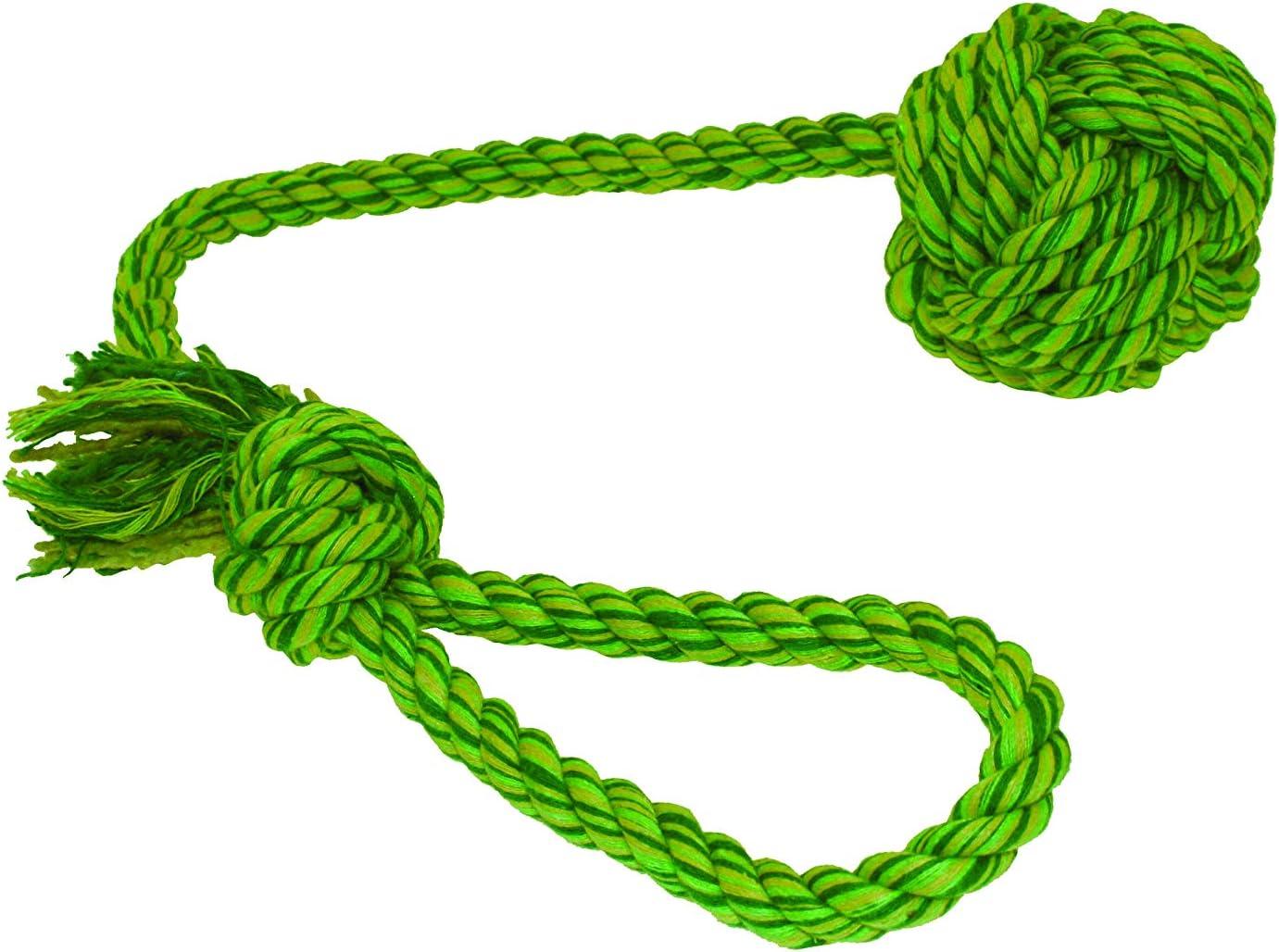 Nuts For Knots" Rope Ball Toy for Dogs