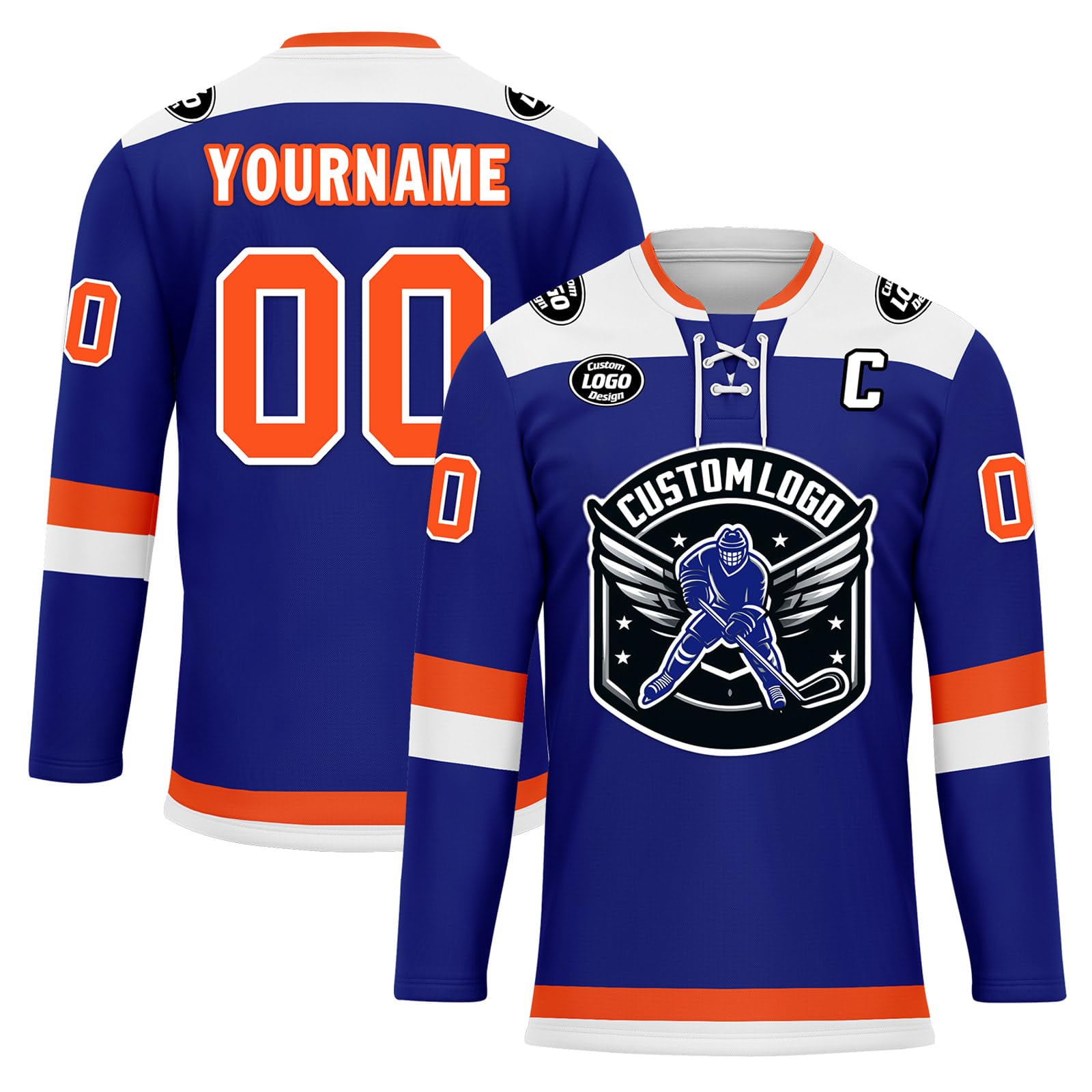 Custom Ice &amp; Field Hockey Jersey for Men Women Youth, Personalized Practice Training Team Uniform Sports Outfit